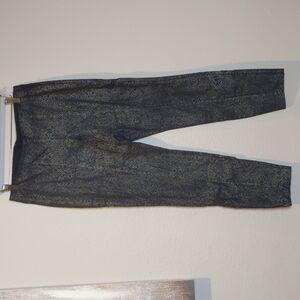 Alfani metallic stretch dress pants